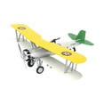 thumbnail image 2 of Colcolo 1:48 Construction Kits Airplane Model Desk Decor Birthday Gift Assemble for Kids yellow, 2 of 8