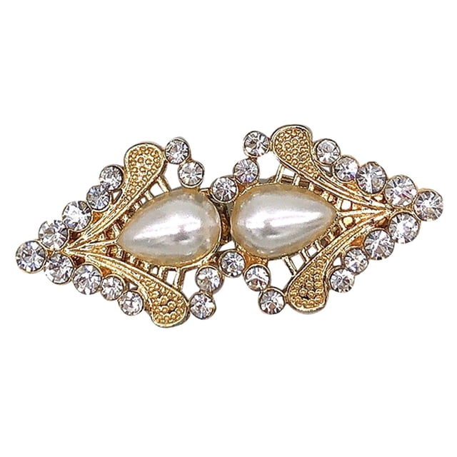 Clip para chal de suéter, clip para capa, portátil, fácil de usar, cierre de clip, cárdigan, Clip para cuello para disfraz, vestidos, capa, chaquetas, Oro