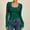 #Green, variant on Women's Square Neck Long Sleeve Ribbed Slim Fit Layering T Shirt Top,White,Women's Plus Size L