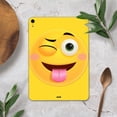 thumbnail image 4 of DesignSkinz Smiley Wink Friendly Emoticons Full-Body Skin Decal Wrap Cover for iPad Mini 6 (A2568), 4 of 4