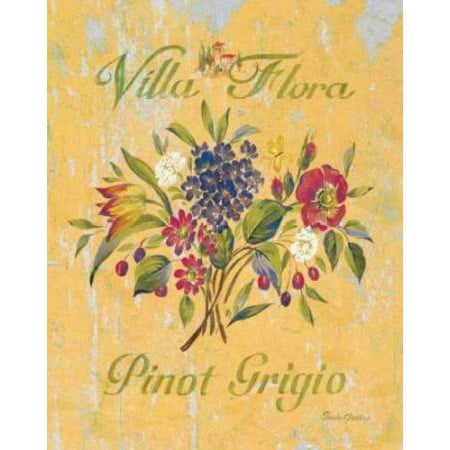 Pinot Grigio Poster Print by Pamela Gladding (8 x