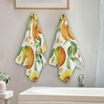 thumbnail image 4 of Pumpkin Sunflower Fall 2 PCS Hand Towels for Bathroom, Autumn Melon Harvest Kitchen Towel Ultra Soft and Absorbent Decorative Fingertip Face Bath Towels for Spa & Hotel, 28.3"x 14.4", 4 of 5