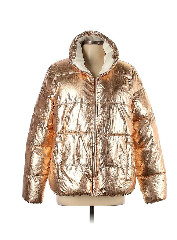 Womens Puffer Jackets in Womens Coats & Jackets | Silver - Walmart.com