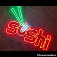 thumbnail image 3 of Glowneon Sushi Neon Sign, Sushi Led Sign, Sushi Sign, Japanese Food Sign, 3 of 4