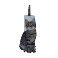 thumbnail image 2 of Btafrte Portarrollos Papel para Gatos Portarrollos Papel Higiénico Metal Gato Gris, 2 of 9