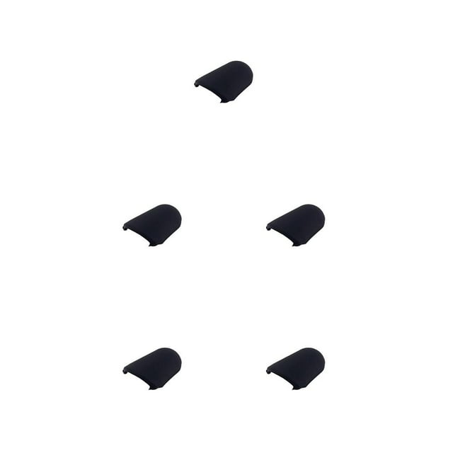Guardoinrt Clarinet Protective Caps Large 37mm Material Protection Cover Anti-Lost Replacement Parts Woodwind Maintenance Supplies 5Set