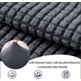 thumbnail image 2 of BH-JJSMGS Premium Polyester Sofa Arm Cover, Scratch Resistant Protector Covers, Elastic Armrest Covers for Square/Curved/Sloping Couch Armrests, 2Pcs, 2 of 7