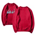 thumbnail image 4 of Moonsky Sudadera pop Demon Hun/er, sudadera Huntrix con cuello redondo, jersey de manga larga para mujer y hombre, ropa de calle, moda urbana (Rojo 2XL), 4 of 4