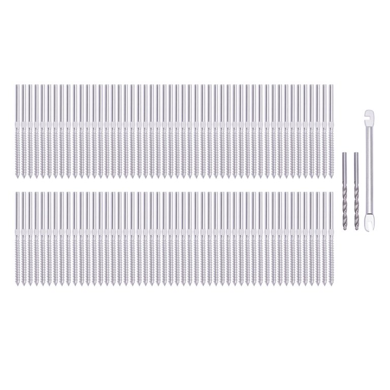 T316 Stainless Steel Lag Stud Swage Cable Railing for 1/8 Cable (10 ~ 100 PCS) | UK T316 Stainless Steel Lag Stud Swage Cable Railing for 1/8 Cable (10 ~ 100 PCS) | UK