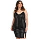 thumbnail image 4 of Vestido print serpiente Zenobia Tallas Extras 4725 Negro, 4 of 4