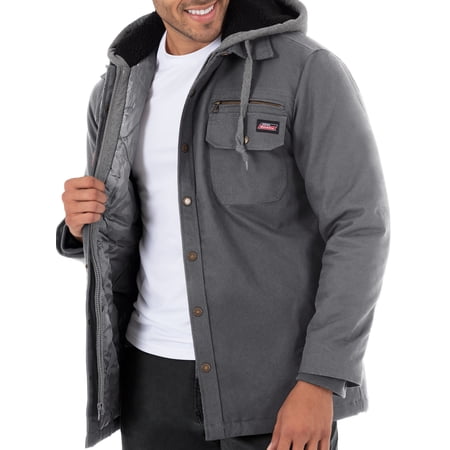 dickies flex canvas shirt jacket