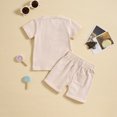 thumbnail image 5 of T-Shirt Shorts Outfit Set Toddler Boys Short Sleeve Prints T Shirt Tops Shorts Chikids 2Pc Set Outfits Clothes Daily Playwear Outfits, 5 of 8