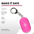 thumbnail image 2 of Alarma personal SABRE 2 en 1 con luz LED de 130 dB, 2 of 9