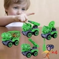 thumbnail image 1 of Asamblea coche DIY Hugo Coches de dinosaurios 3D rompecabezas ingeniería vehículo para niño Verde, 1 of 10
