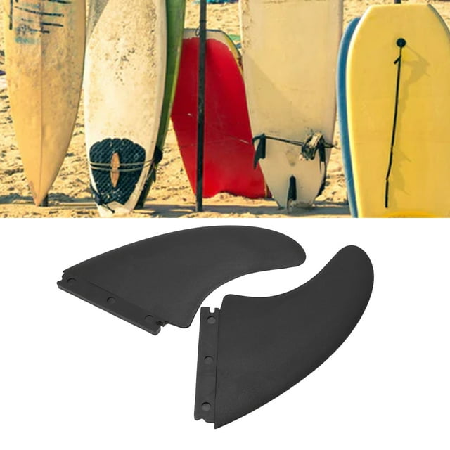 Paddle Board Fins Replacement, PVC Surfboard Fin Practical Reliable G7 1 Pair Of Increase Stability Flexible for Long Boards