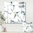 thumbnail image 4 of Designart ' Asian Crane Bird Impression I ' Traditional Canvas Wall Art Print, 4 of 4