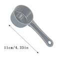 thumbnail image 3 of Eqslft 4 Pack Plastic Tablespoon Scoop,15/25/50/100ml Capacity,Long Handle,Gram Measuring Scoops for Coffee Tea Protein Spices Pet Food Dry Goods, 3 of 4