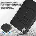thumbnail image 3 of [PST] Apple iPad Pro 11" 2024 Smart Case Cover, Leather Magnetic Shockproof Smart Cover Stand Case & Pencil Holder, 3 of 5