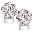 thumbnail image 2 of Naloa London Landmark2 Acrylic LED Night Light Custom LED Lights Personalized Nightlight Customized Gifts for Family Couples Friends, 2 of 9