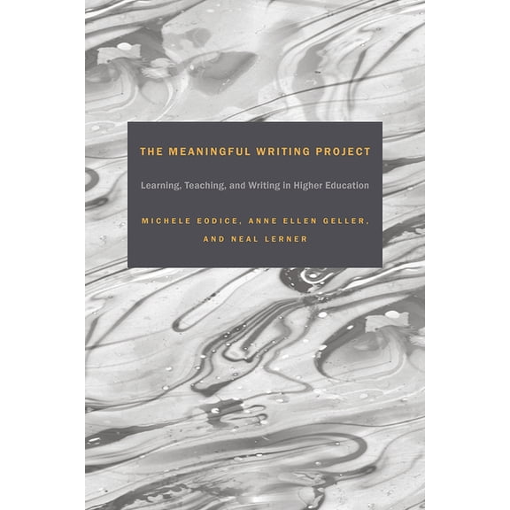 The Meaningful Writing Project: Learning, Teaching and Writing in Higher Education, (Paperback)