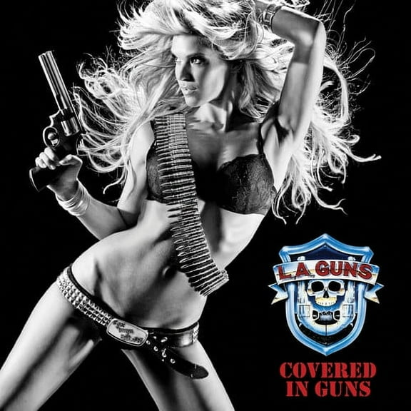 L.A. Guns - Covered In Guns - Red & Blue - Music & Performance - Vinyl