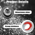 thumbnail image 4 of LinenLoon Car Inner Door Lock Pull Co er, Car Door Lock Co er Crystal Stickers, Compatible with Mercedes-Benz (O al), 4 of 4