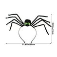 thumbnail image 2 of Costeam Halloween Black Spider Headband for Women Cosplay Costume,Scary Eyes Spider Hair Hoop Hair Accessories for Adult, 2 of 5