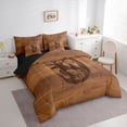 thumbnail image 3 of Homewish Boys Girls Jungle Animal Deer Twin Bedding Sets 7-Piece,Big Bass Fish Bedding Comforter Set Microfiber,Wildlife Fishing And Hunting Breathable Sheet Sets,Breathable Home Decor, 3 of 8