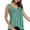 Green, variant on Vetement Femme ete 2025 Fashion Women V Collar Printed Broken Flowers Sleeveless Shirt Women T Shirts Summer Womens Shirts Large Long Sleeves Ladies Football G Sleeve for Casual Short L L
