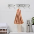 thumbnail image 4 of VBXOAE High Density Velvet Absorbent Kitchen Hand Towel Thickened Dishwashing Rags Soft Skin Friendly Hanging Bathroom Hand Wipe Convenient Storage Fashionable Cartoon Design Suit Home Use, 4 of 6