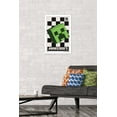 thumbnail image 2 of Minecraft: 15th Anniversary - Posterized Creeper Wall Poster, 14.725" x 22.375" Framed, 2 of 5