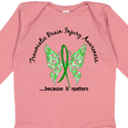thumbnail image 4 of Inktastic Traumatic Brain Injury Tbi Butterfly 6.1 Boys Long Sleeve Baby Bodysuit, 4 of 5