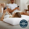 thumbnail image 4 of Pillows Queen Size Set of 2 - Soft Bed Pillows for Sleeping 2 Pack, Fluffy and Supportive, Hotel Quality, Original Down Alternative Filling for Side, Back Sleepers, 4 of 8