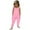 A-Pink, variant on Kids Jumpsuit Girl Spaghetti Strap Sleeveless Loose Romper Long Pants with Pockets 4-5 Years Girls Clothes
