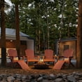 thumbnail image 2 of Wildridge Heritage Sunset Adirondack Chair, Cherrywood, Outdoor Weather Resistant Poly Patio Furniture, 2 of 5