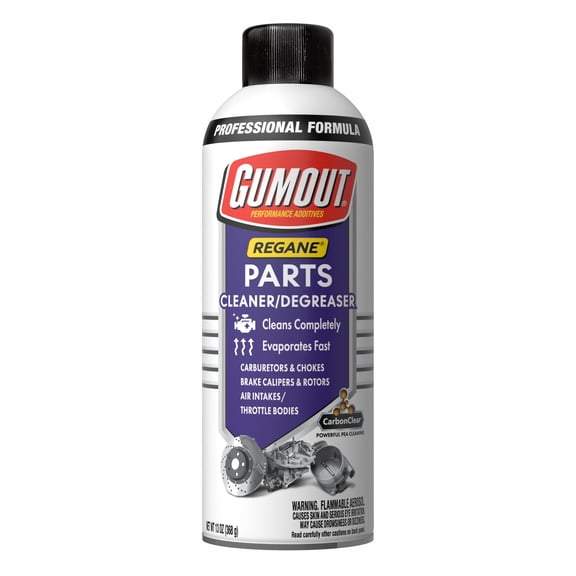 Gumout Regane Parts Cleaner and Degreaser for Cars, Trucks, and Motorcycles, 13 oz