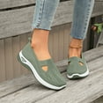 thumbnail image 4 of Orthopedic Shoes for Women Comfort Wear Shoes for Women Wide Width Breathable Sneaker Comfortable Non Slip on Sneakers Lightweight Arch Support Dressy Summer Slip On Comfortable Walking, 4 of 4