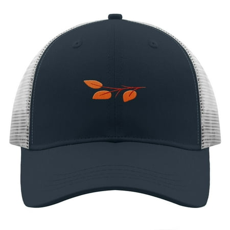 Baseball Cap Pumpkins Leaves and Lattes Please Embroidery Dad Cap for Men Trendy Adjustable for Fishing Snapbacks Marine blue One Size