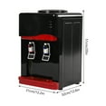 thumbnail image 3 of Hot&Cool Water Cooler Dispenser Desktop Free Standing 5 Gallons Top Loading, 3 of 15