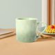 thumbnail image 5 of Taza de cerámica degradada | Taza de desayuno estilo crema | Color de esmalte personalizable | Diseño apilable que ahorra espacio | Colores variados: amarillo, verde, morado, azul | 13x9x8.9cm | 1, 5 of 6