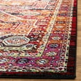 thumbnail image 4 of SAFAVIEH Cherokee Kelleigh Oriental Area Rug, Black/Orange, 5'1" x 7'6", 4 of 9