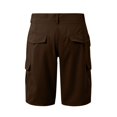 thumbnail image 5 of felwors Womens Cargo Shorts Bermuda Work Shorts with Pockets Knee Length Summer Casual Coffee for Size S, 5 of 5