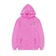thumbnail image 2 of XXWXYD Girls' Middle Large Children's Fall Winter Printed Hoodie Soft Cozy Padded Casual Versatile Pullover Sweatshirt, 2 of 4