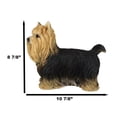 thumbnail image 2 of Long Haired Yorkie Statue 11.5"L Pet Pal Yorkshire Terrier Dog Figurine Decor, 2 of 11