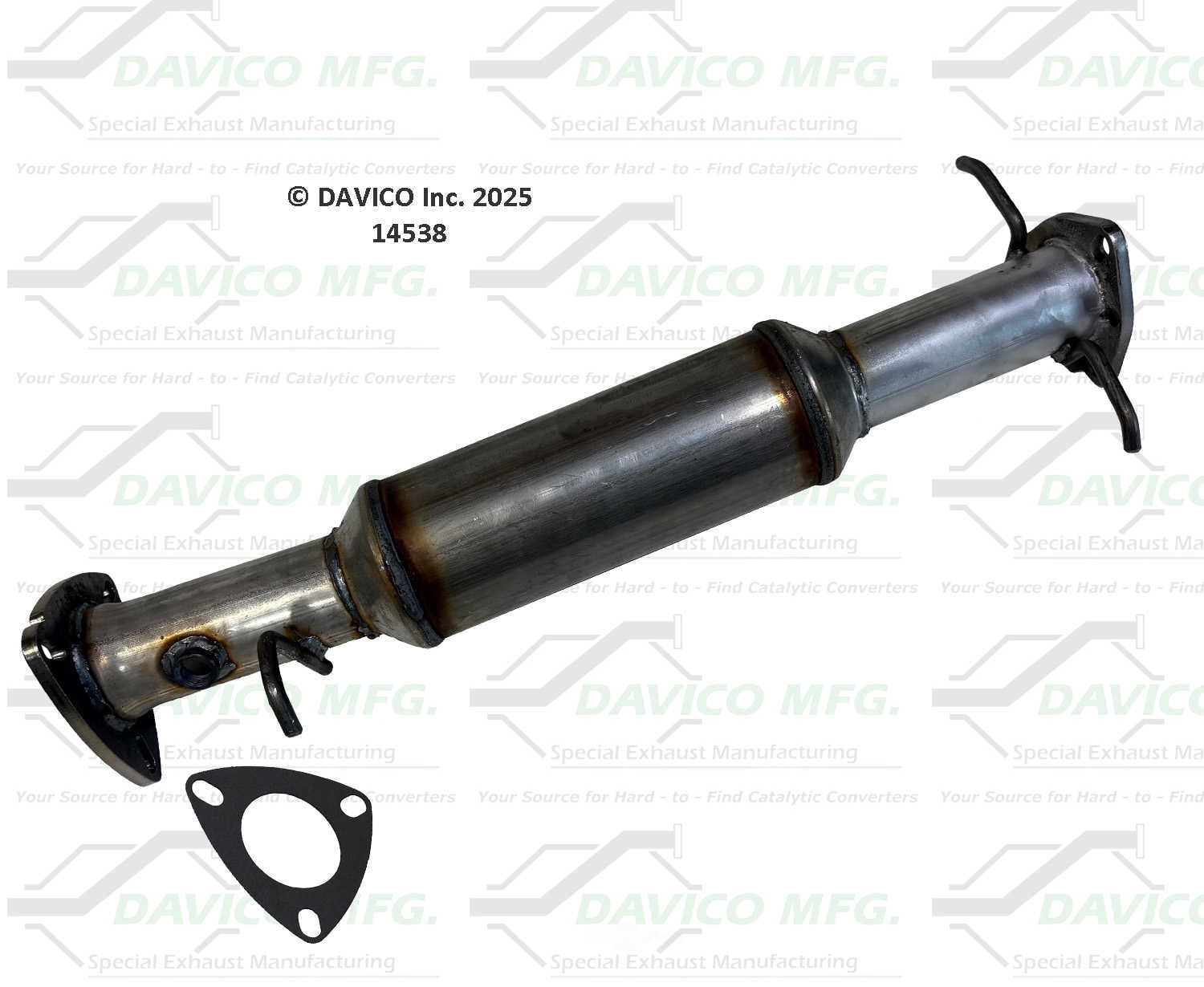Davico Mfg 14538 Direct-Fit Catalytic Converter
