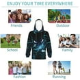 thumbnail image 6 of Youth Cartoon Hoodie Fashion Long Sleeve Kids Pullover Coat Casual Hoody Hooded Sweatshirts for Boys Girls, 6 of 8