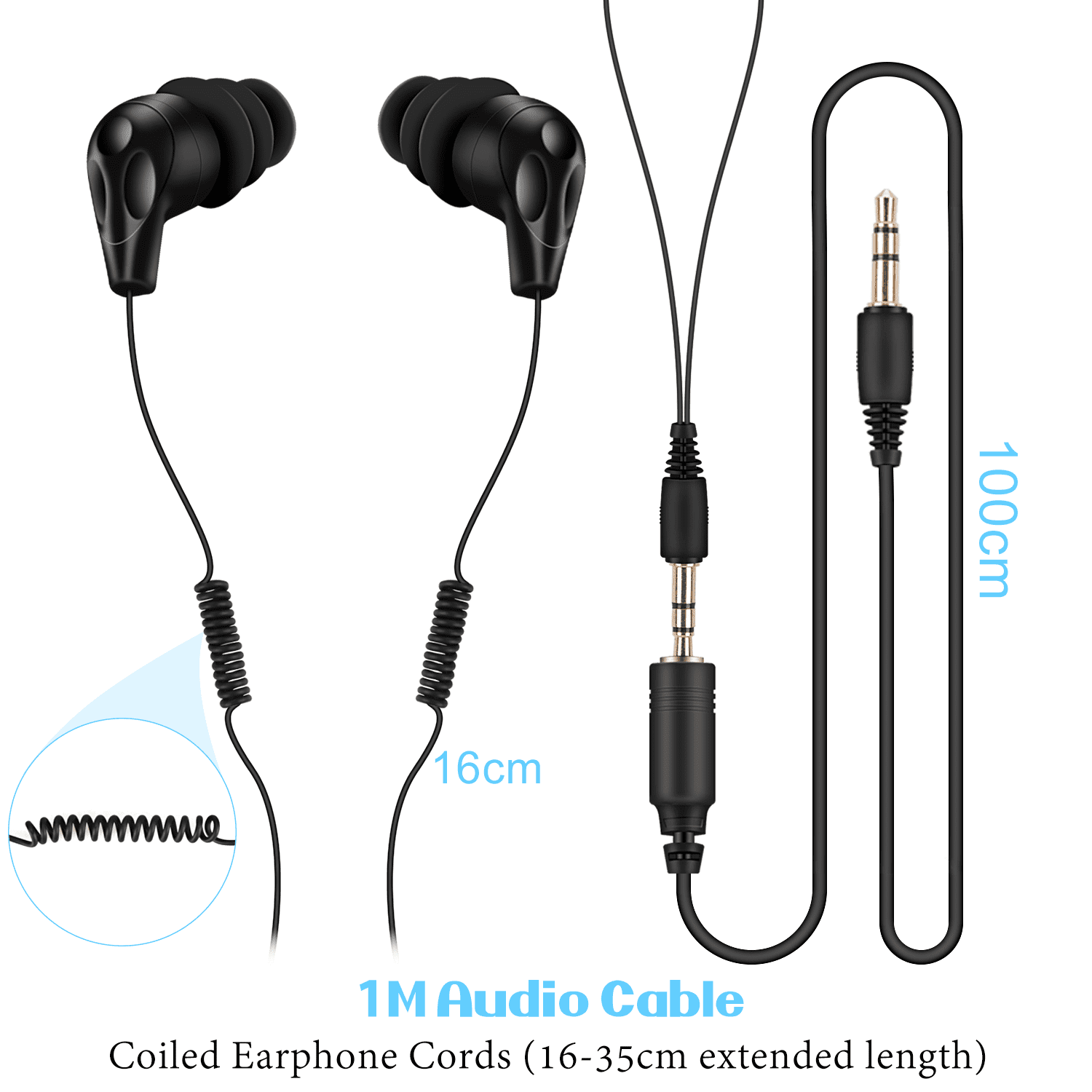 earbuds with long cord walmart