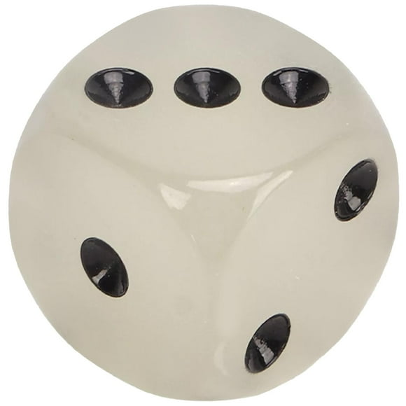 Dados Fosforescente en la Oscuridad LuminousDie 20Pzas Bioluminiscente 6 caras Luminoso.