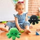 thumbnail image 2 of Pulpo de peluche reversible negro y gris de 20 cm. ¡Muestra tu estado de ánimo sin decir una palabra!, verde, 2 of 5