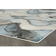 thumbnail image 4 of Transitional 5x8 Area Rug (5'3'' x 7'3'') Abstract Multi-Color Living Room Easy to Clean, 4 of 9